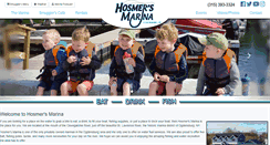 Desktop Screenshot of hosmersmarina.com